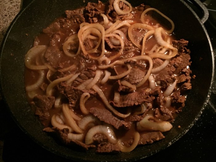 How to cook a beef steak filipino style