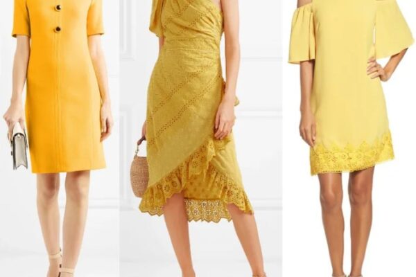 Best color shoes for mustard dress