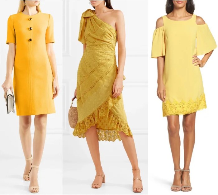 Best color shoes for mustard dress