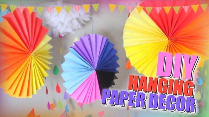 How to make paper decoration items