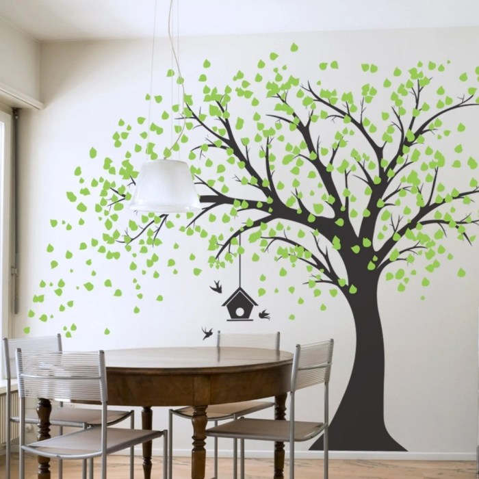 How to make a tree wall decoration