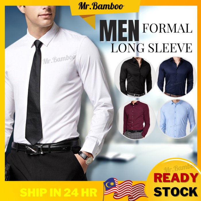 Mens big dress shirt