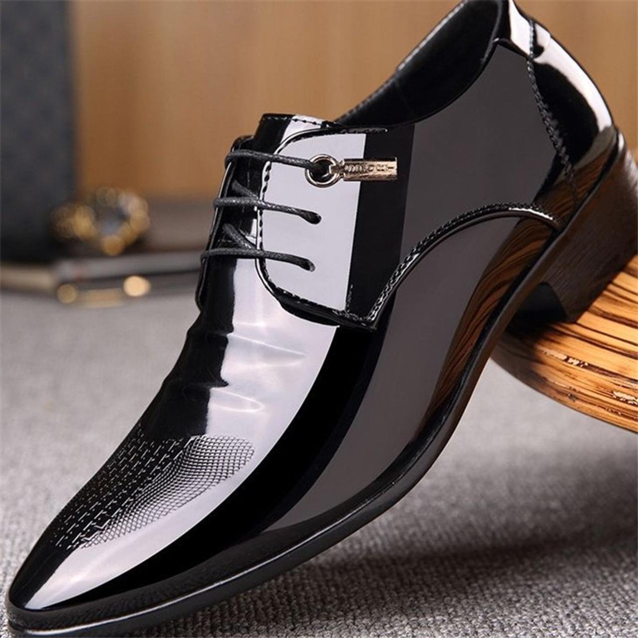 Wedding dress shoes mens