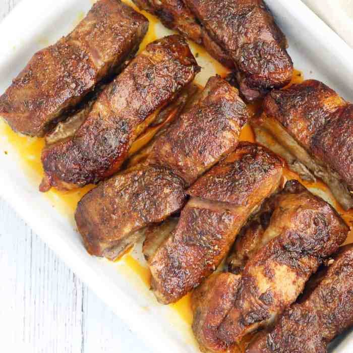 How to cook western style ribs