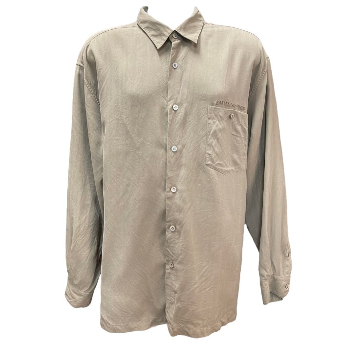 Mens tan long sleeve dress shirt