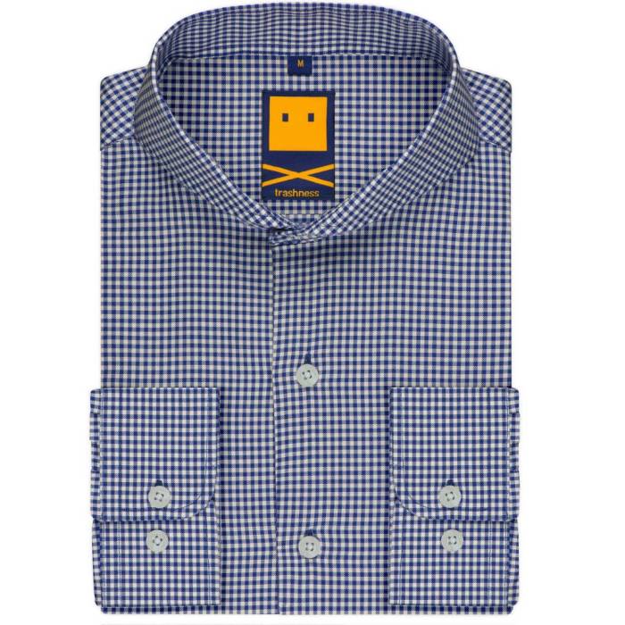 Men's cutaway collar dress shirt